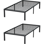 Reliancer 2 Pack Bed Frame, 14 inch Platform Frame