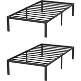 Reliancer 2 Pack Bed Frame, 14 inch Platform Frame