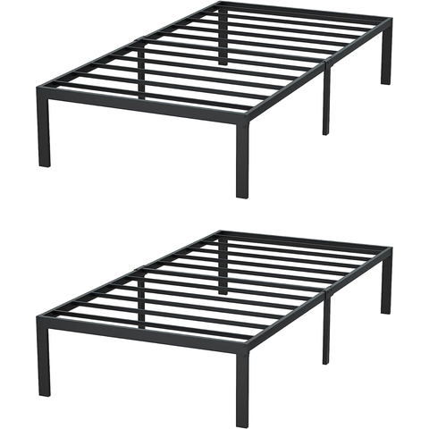 Reliancer 2 Pack Bed Frame, 14 inch Platform Frame
