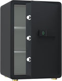 Reliancer 3.4 Cu.ft Fireproof Biometric Safe Box