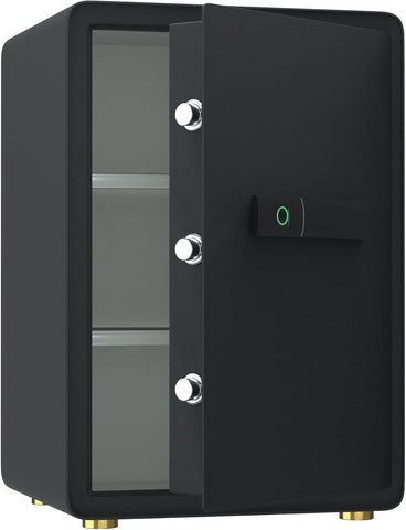 Reliancer 3.4 Cu.ft Fireproof Biometric Safe Box