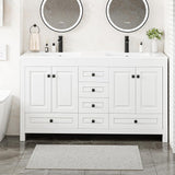 Reliancer Bathroom Vanity with Sink , Modern Thickened Bathroom Storage Cabinet