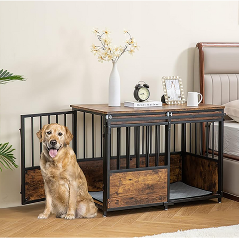 Reliancer 40'' Dog Crate Furniture