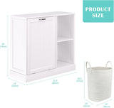 Reliancer Tilt Out Laundry Hamper Cabinet
