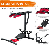 Reliancer Hack Squat Machine, Leverage Squat/Calf Machine