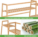 GAZHOME  Bamboo Garment Rack