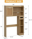 Reliancer 6-Tier Over The Toilet Storage Cabinet,