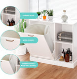 Reliancer Tilt Out Laundry Hamper Cabinet