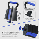 Reliancer Adjustable Dumbbells Set, 25/35/45/55/65/75 lbs