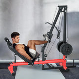 Reliancer Lat Pulldown Heavy Duty Full Body Weight Machine with Weight Storage