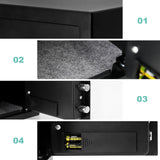 Reliancer  Home Safe Box with Combination Lock