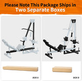 Reliancer Lat Pulldown Heavy Duty Full Body Weight Machine with Weight Storage