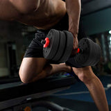 Fitness Dumbbells Set, Upgraded Adjustable Weight Sets up to 44/66Lbs