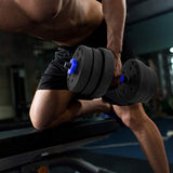 Fitness Dumbbells Set, Upgraded Adjustable Weight Sets up to 44/66Lbs