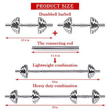 Fitness Dumbbells Set, Adjustable Weight Sets up to 44/66Lbs