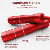 Adjustable Jumping Ropes (Red)